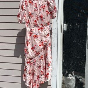 amur floral asymmetrical midi dress AMUR | Dresses | Amur Lumi Dress 6